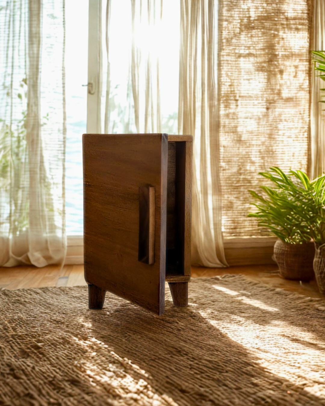 Mueble auxiliar de Melina reciclada